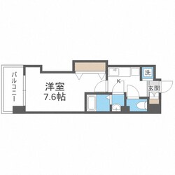 Luxe難波西Ⅲの物件間取画像